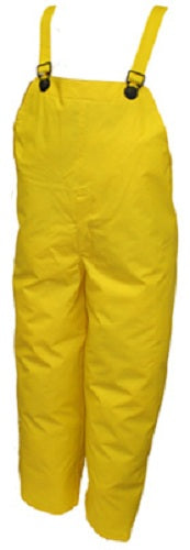 Tingley O56007-LG DuraScrim™ PVC Plain Front Overalls, Large, Yellow