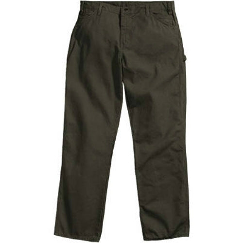 Dickies 1939RMS4034 Men's Relaxed Fit Duck Carpenter Jeans, 40"x34", Moss Green