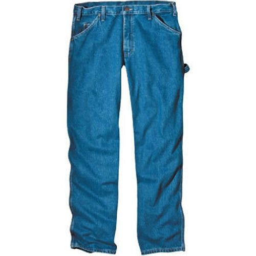 Dickies 1993SNB3230 Relaxed Fit Carpenter Jeans, 32" x 30", SW Indigo Blue
