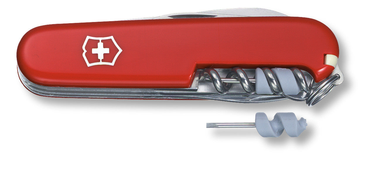 Swiss Army 56381 Climber Knife, 3-1/2", Red