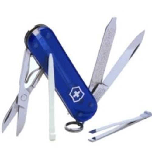 Swiss Army 57002 Classic Knife, 2-1/4", Blue