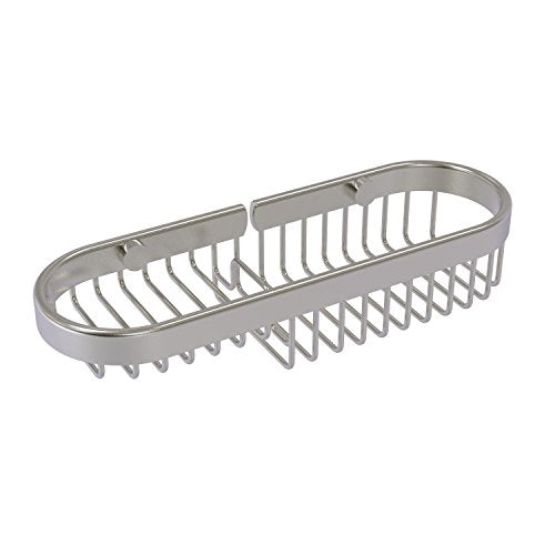 Allied Brass BSK-175LA-SN Combination Wire Shower Basket, Satin Nickel