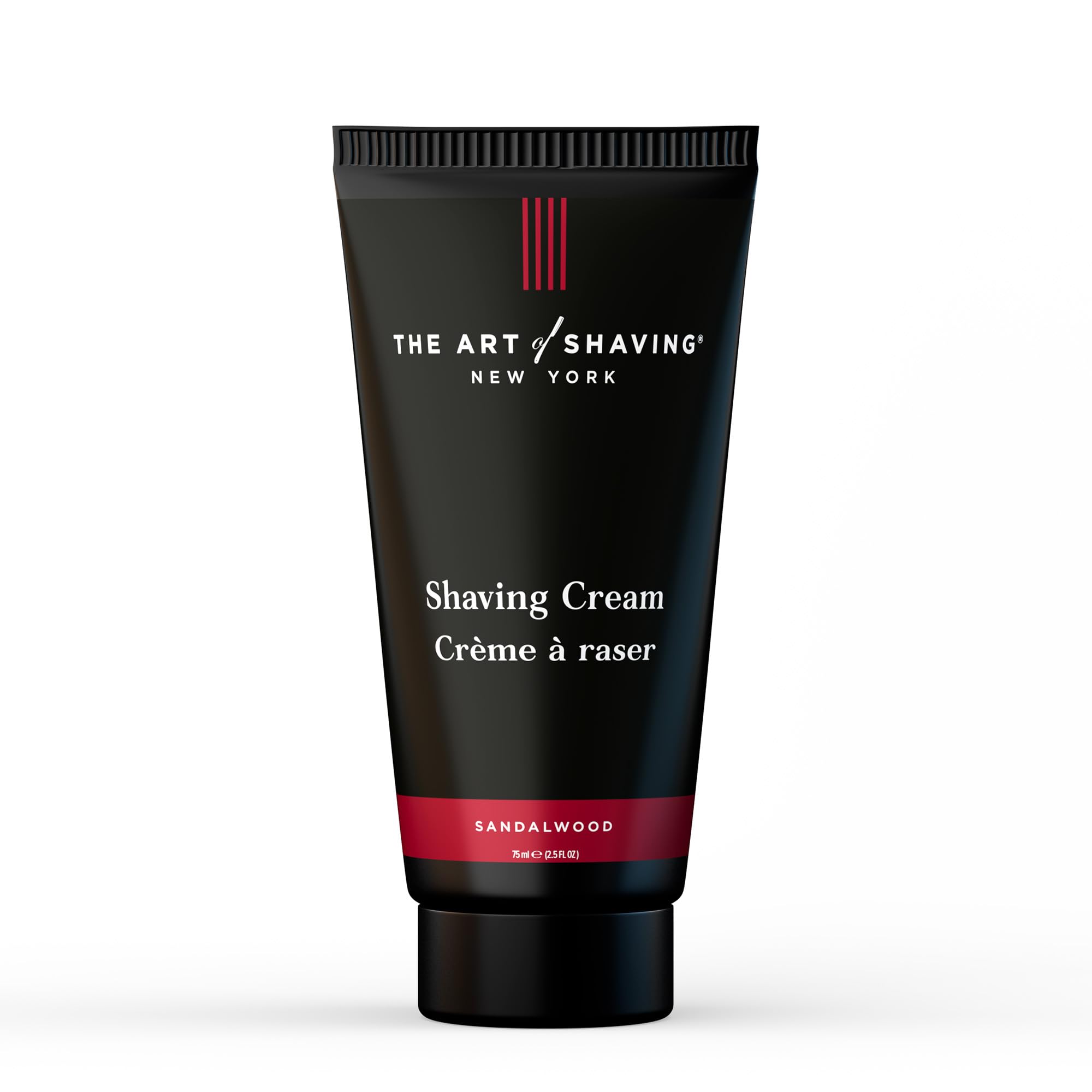 The Art of Shaving Sandalwood Shaving Cream for Men – Protects Against Irritation and Razor Burn – Hydrates and Nourishes Dry Skin – Clinically Tested for Sensitive Skin – 2.5 oz