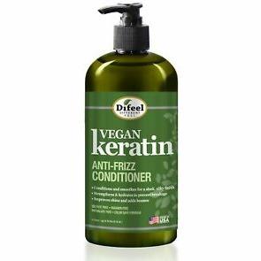 Difeel Vegan Keratin Anti-Frizz, Improves Shine & Adds Bounce 33 fl oz