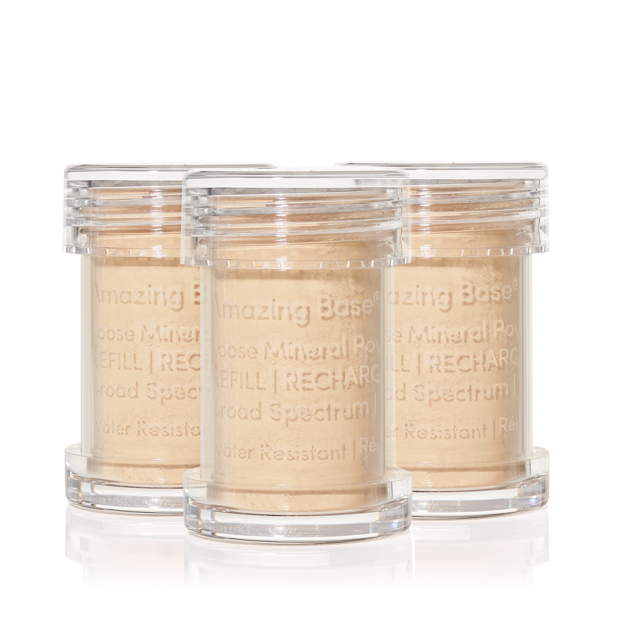 jane iredale Amazing Base Refill, Satin, 0.26 oz.