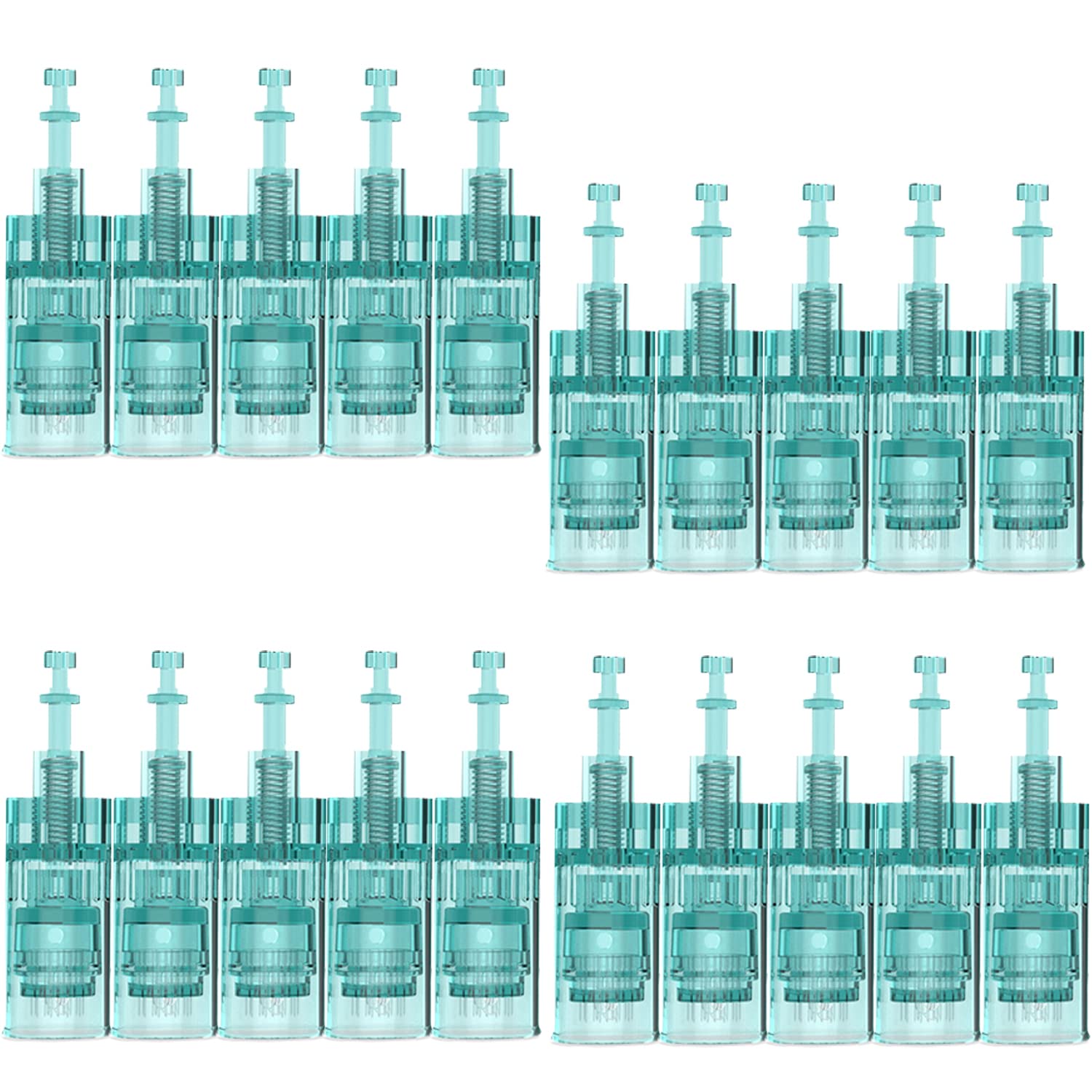 Dr.Pen Ultima A6S 16-pin Cartridges - Original DrPen Replacement Parts (16 pins, 20 pcs)