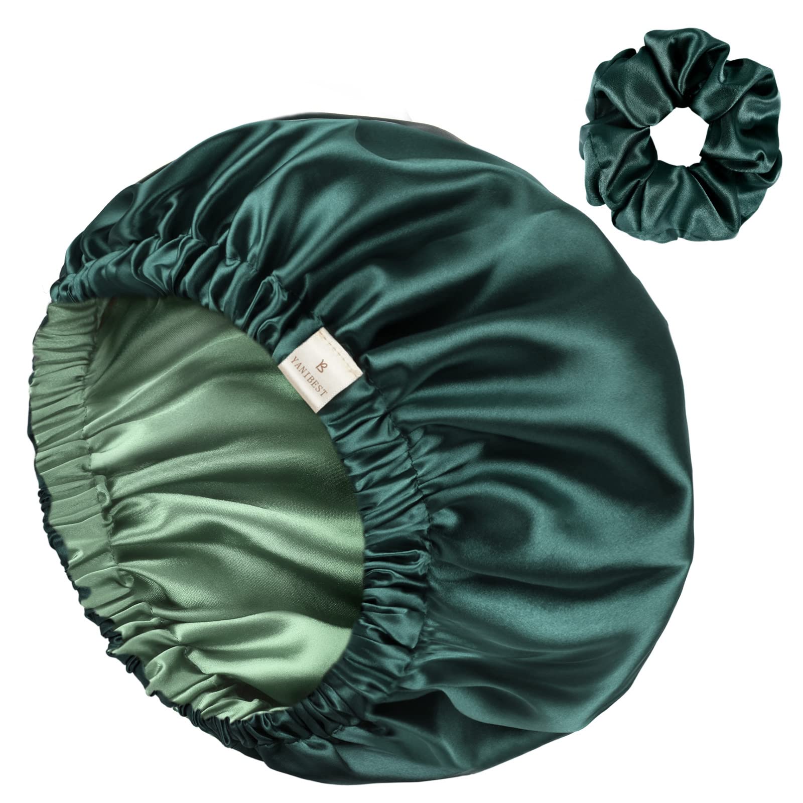 YANIBEST Satin Bonnet Silk Bonnet Hair Bonnet for Sleeping Hair Bonnets for Women Curly Natural Hair