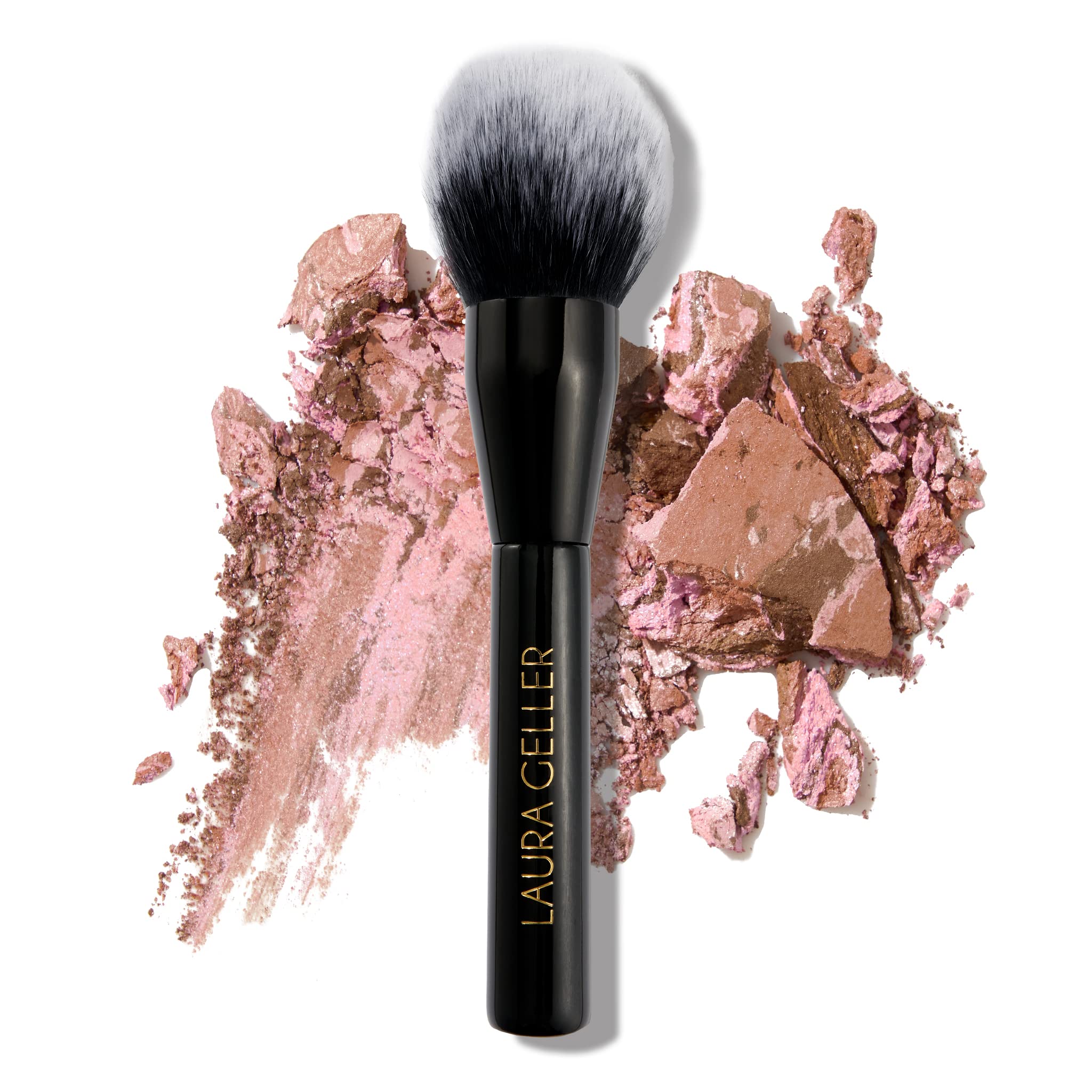 LAURA GELLER NEW YORK Classic Bronzer Brush | Fluffy Powder Brush, Contour & Define, Vegan Bristles