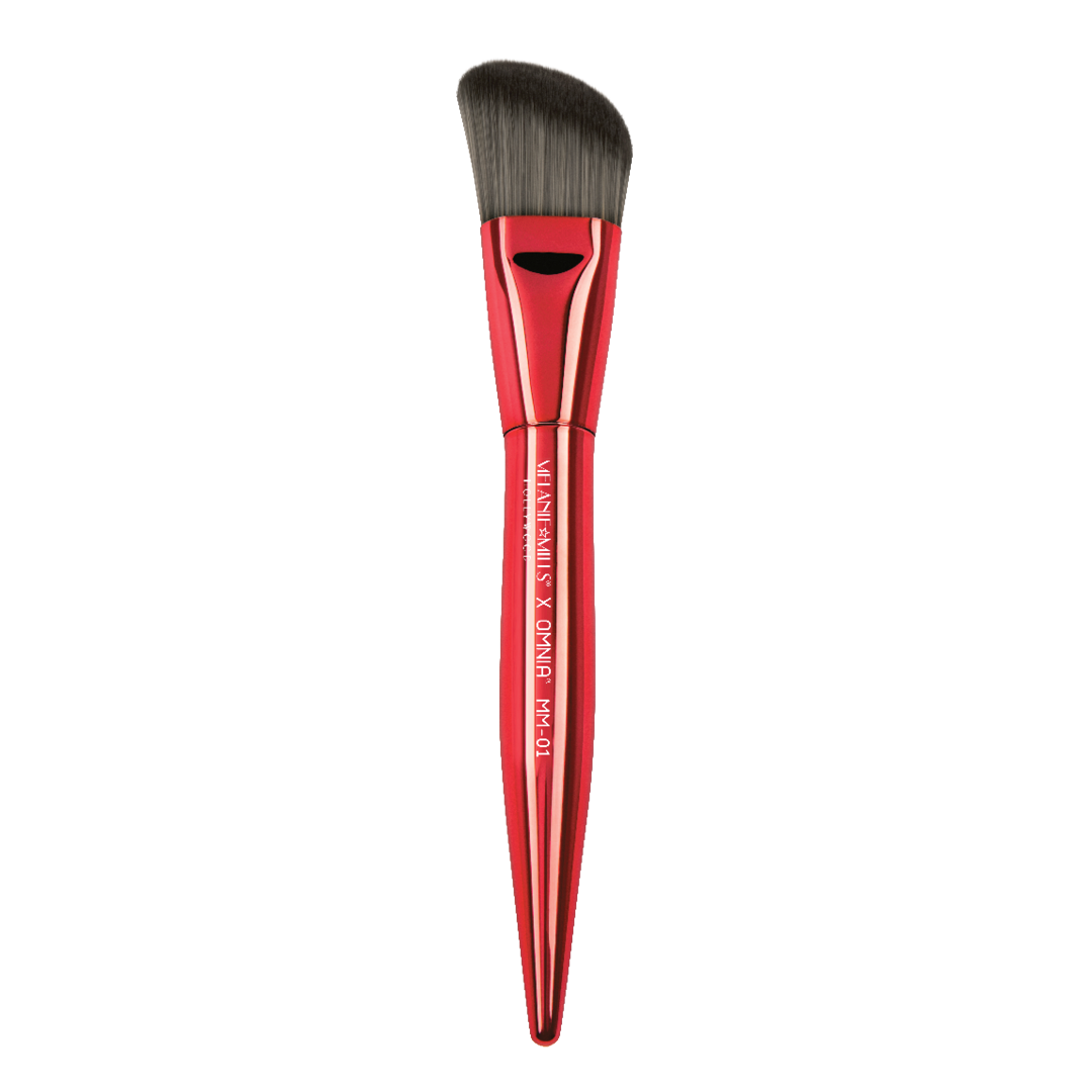 Angled Face & Body Makeup Brush - MM01 X OMNIA®