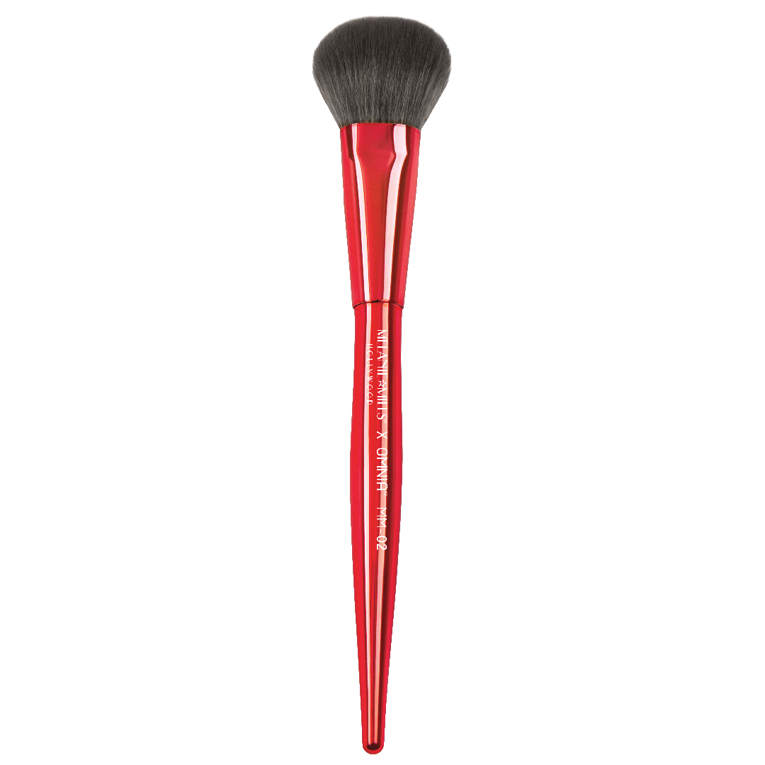 Mini Powder Brush For Face & Body Makeup - MM02 X OMNIA®