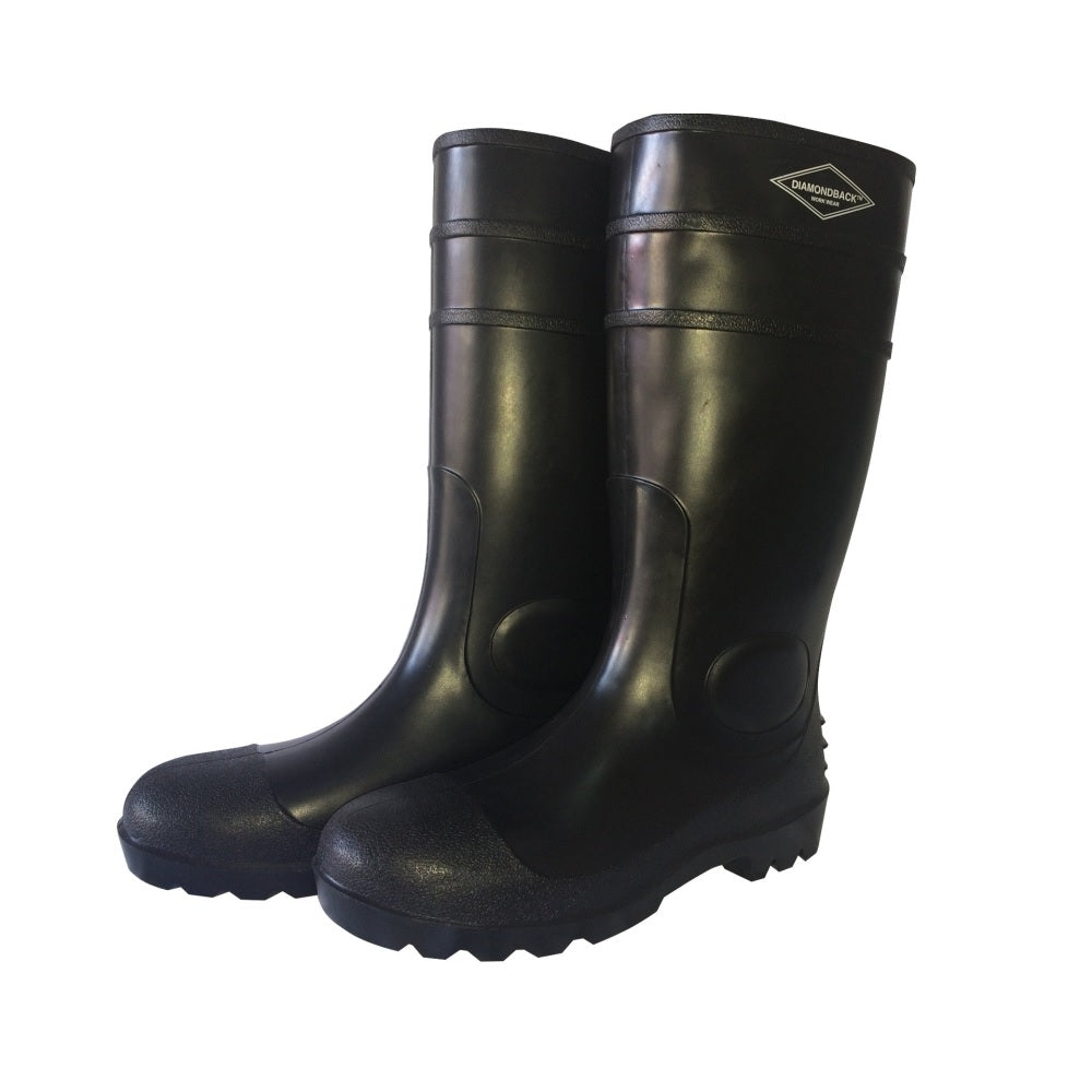 Diamondback L-G06B10 Knee Boots, 10, Black