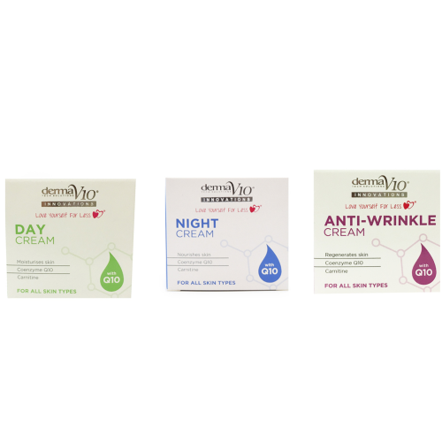 DERMA V10 MOISTURIZING FACE CREAM