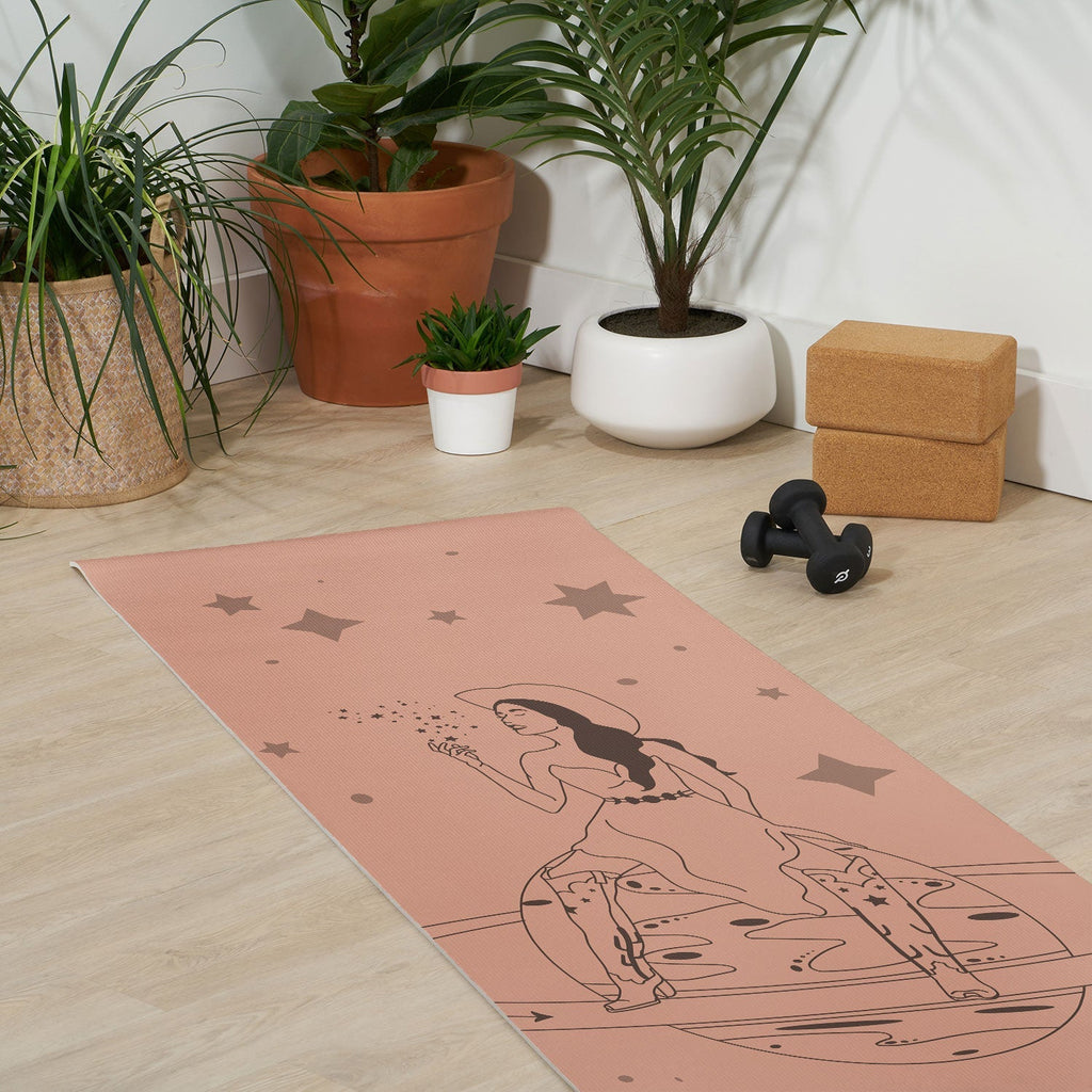 Janet From Another Planet Yoga Mat (DS) DD