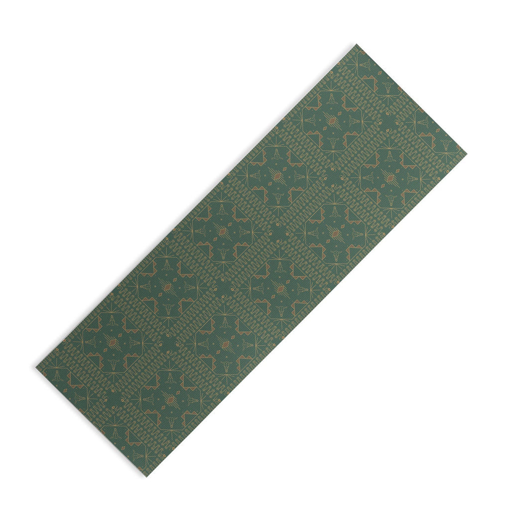Lost Desert Green Yoga Mat (DS) DD
