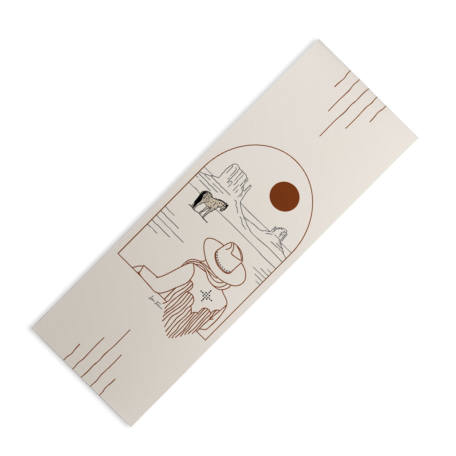 Lost Pony Yoga Mat (DS) DD