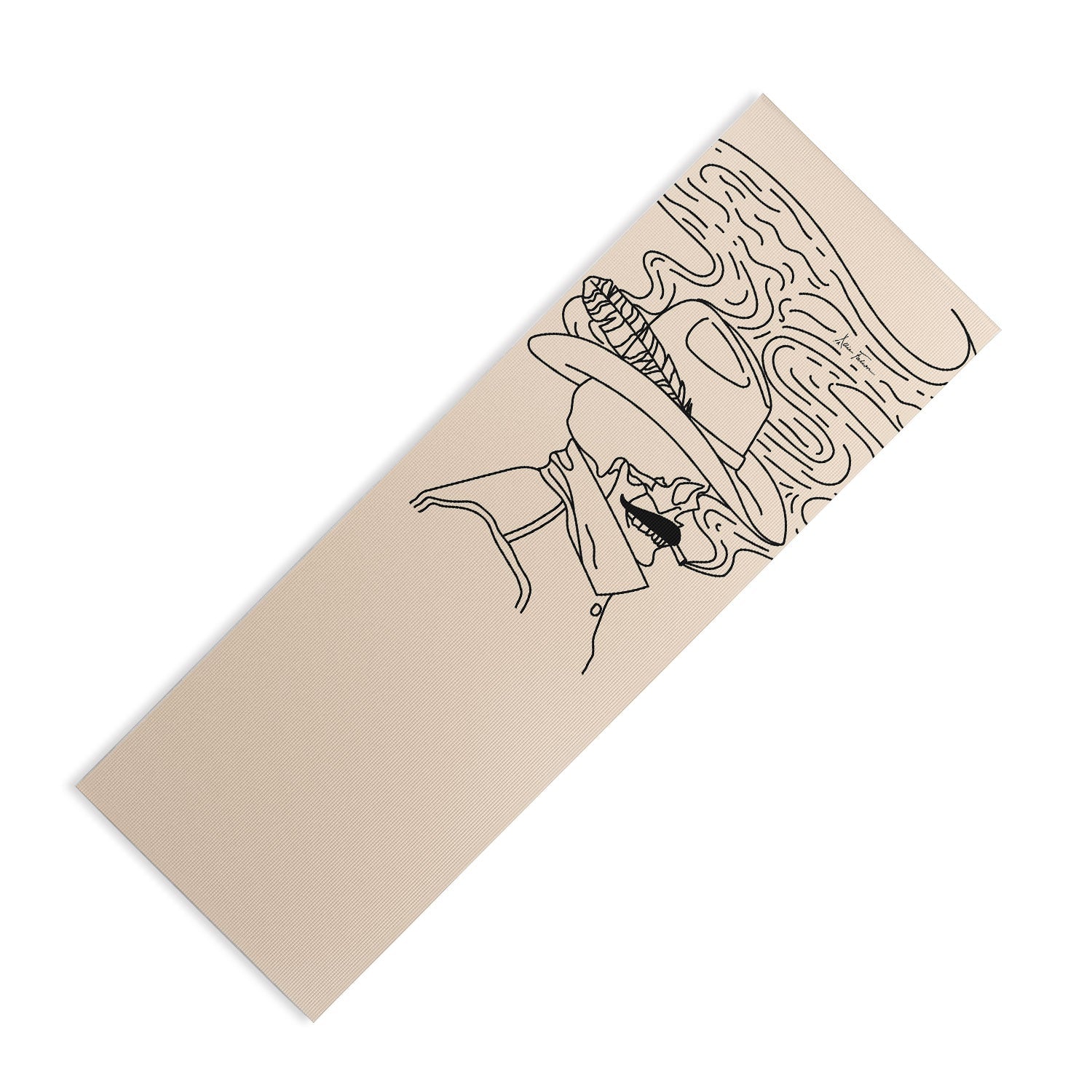 Love Or Die Tryin Yoga Mat (DS) DD