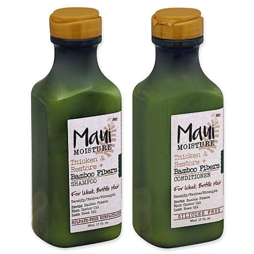 Maui Moisture Bamboo Fibers, Thicken & Restore 13oz
