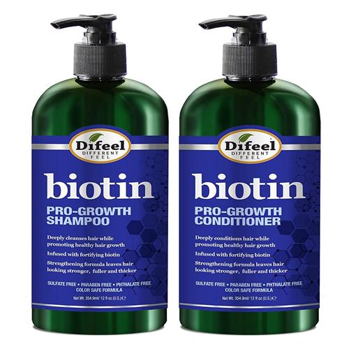 Difeel Biotin Pro Growth For Fuller, Thicker Hair 12 oz
