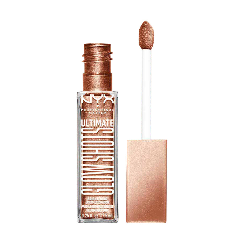 NYX Professional Makeup Ultimate Glow Shots Liquid Eyeshadow - Golden Goji - 7.5 ml