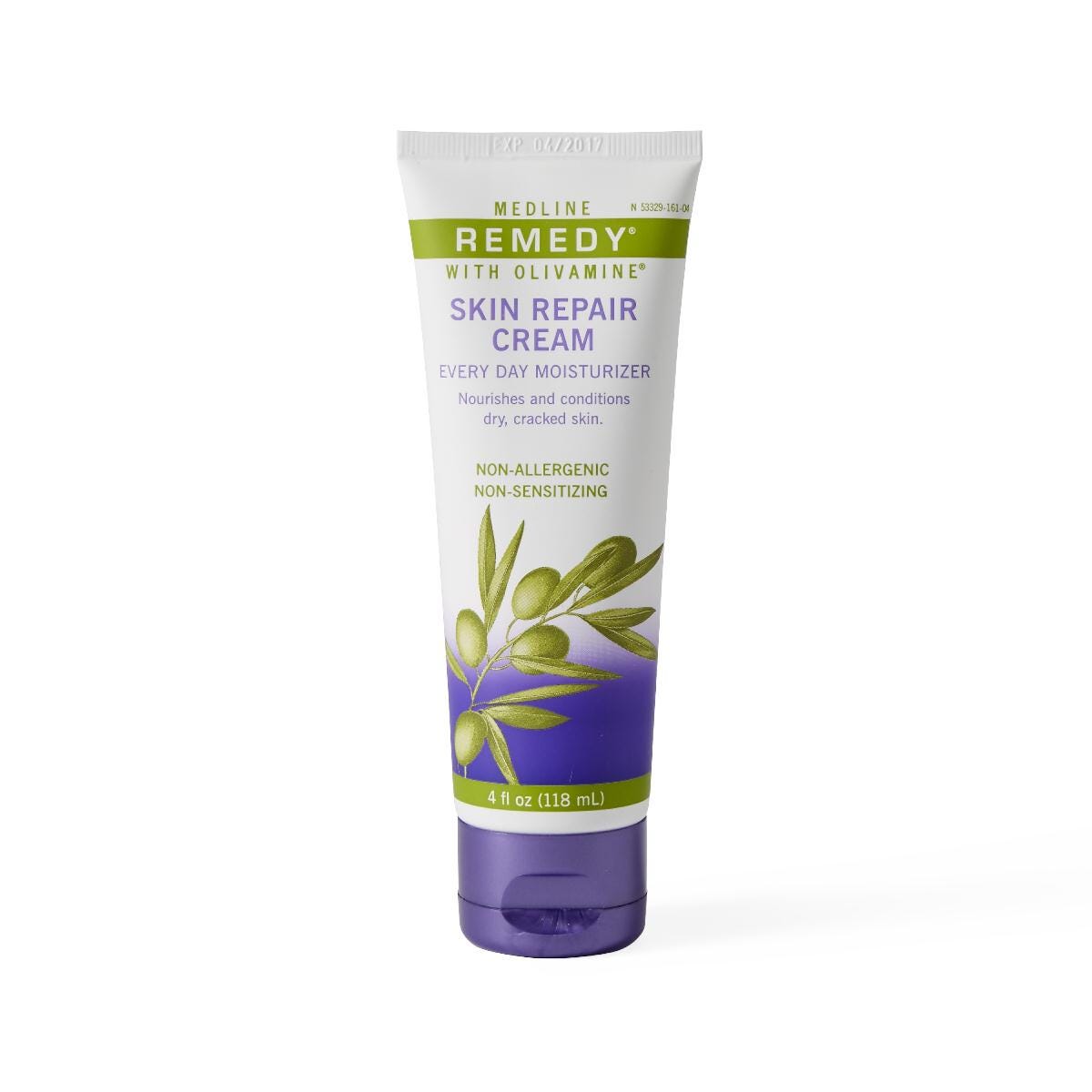 Remedy Olivamine Skin Repair Cream 4 Ounce Tube Pack of 3