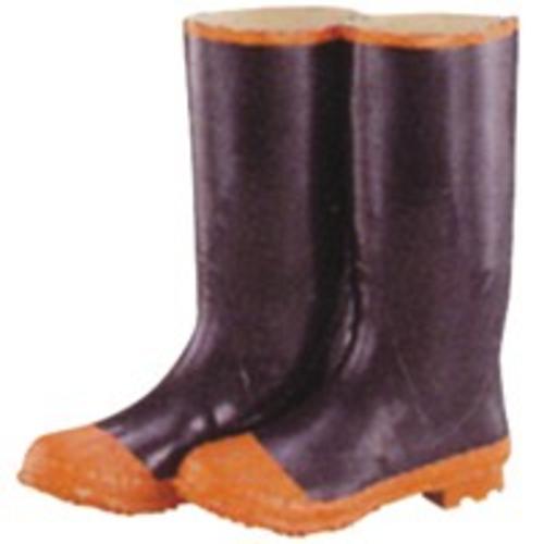 Diamondback RB002-12-C Rubber Knee Boot, Size 12, Black & Red