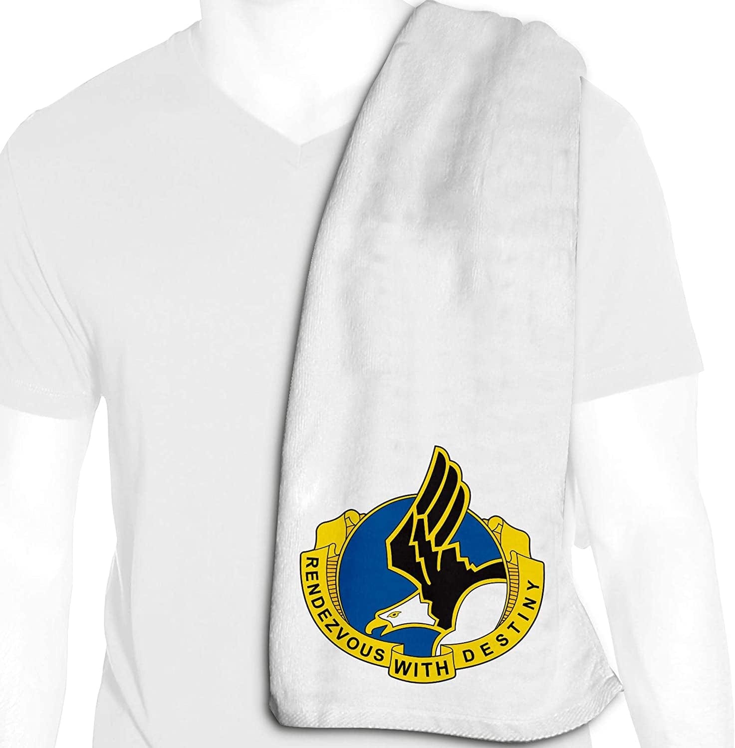 Expressitbest Microfiber Cooling Towel - 12In X 36In - US Army Divisions - Many Options