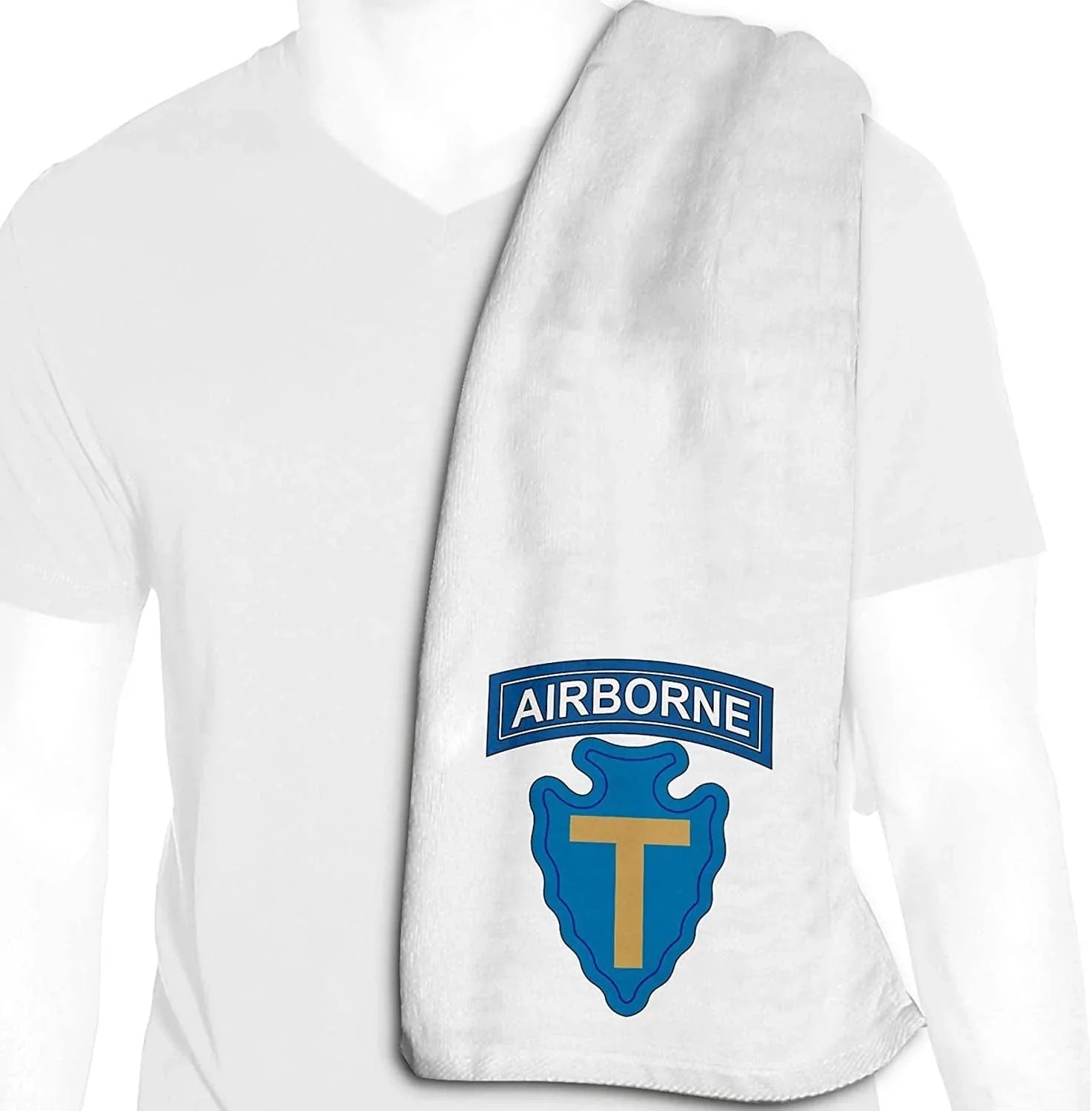 Expressitbest Microfiber Cooling Towel - 12In X 36In - US Army Divisions - Many Options