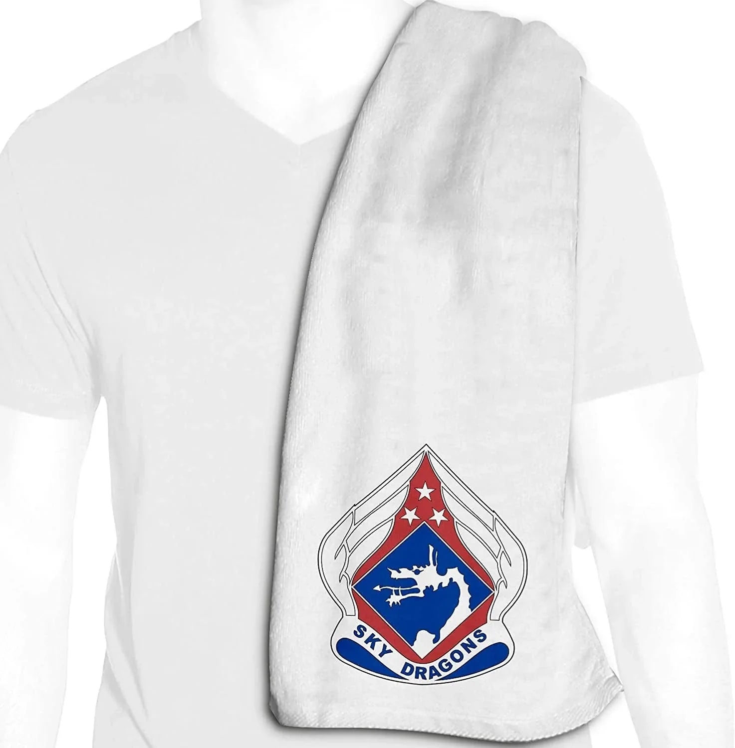 Expressitbest Microfiber Cooling Towel - 12In X 36In - US Army Divisions - Many Options