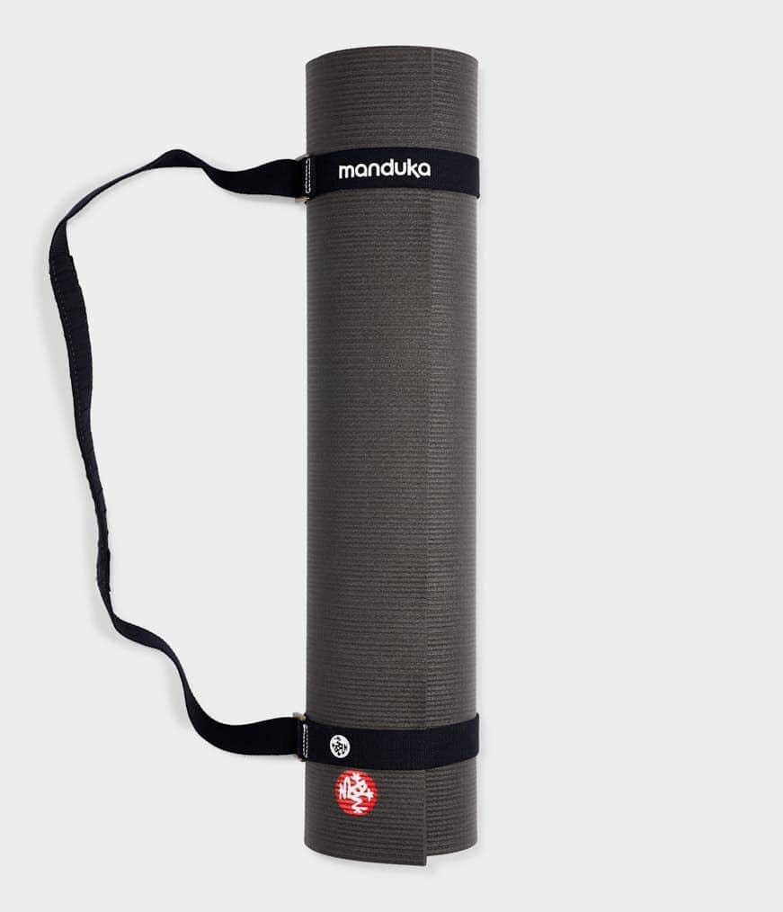 Manduka Yoga Commuter Mat Carrier - Eco-Friendly Cotton, Easy to Carry, Hands-Free, for All Mat Sizes, 68" X 1.5", Various Colors