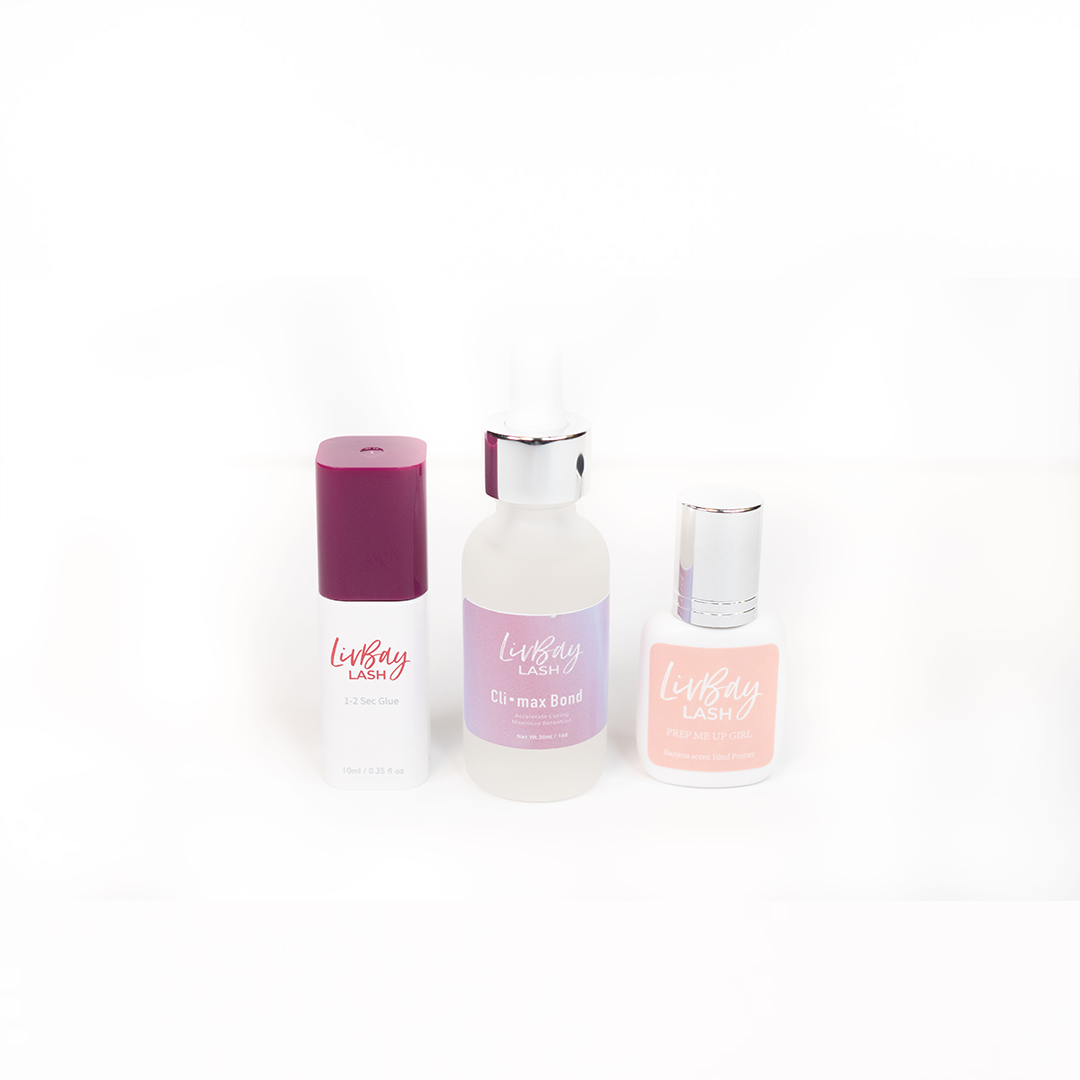 Prep My Step (Lash Glue, Primer & Bonder Bundle)