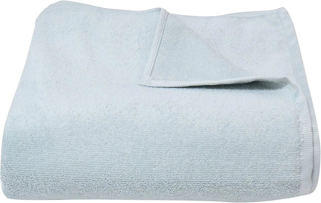 PRO Microfiber Bath Sheet Yoga Mat Towel, Blue