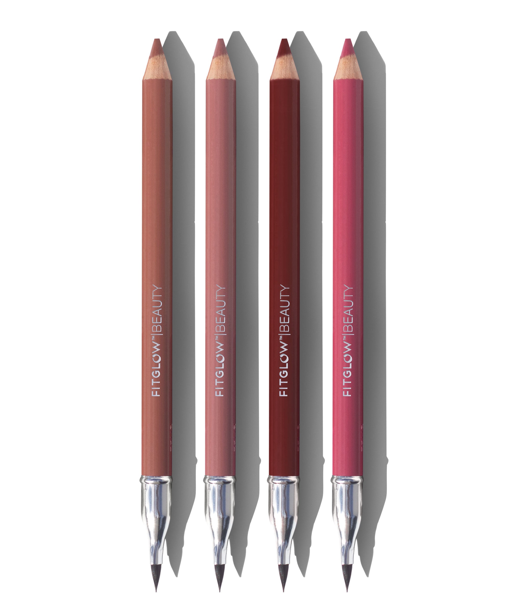 Naturally Nude Vegan Lip Liner 4-Piece Set